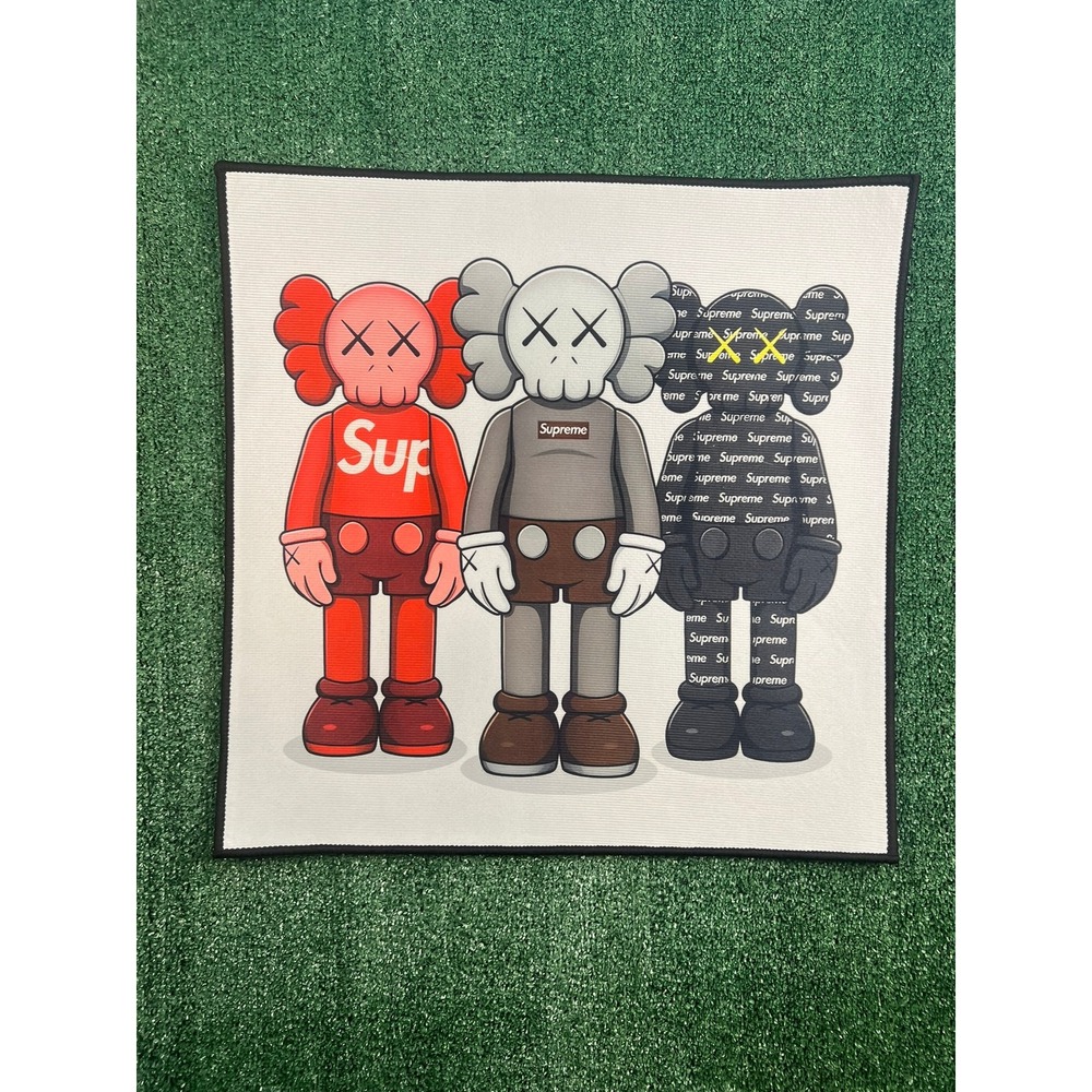 Kaws Companion Trio x Supreme Rug Non Slip Back
